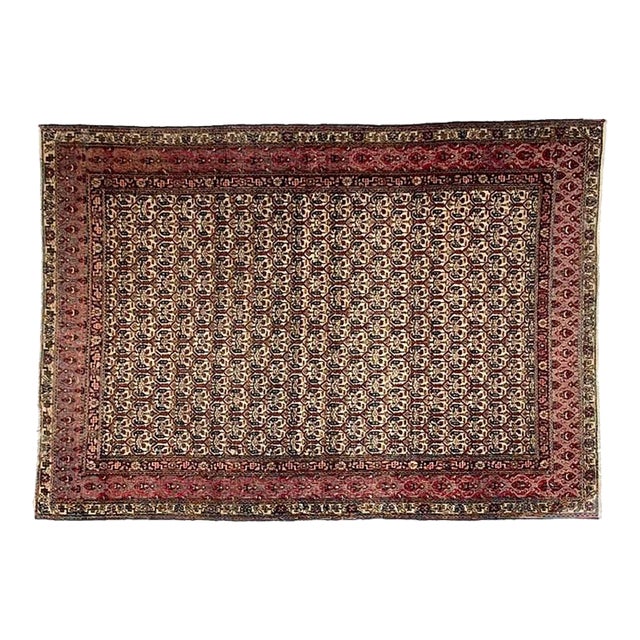 1920s Persian Isphahan 4'9" X 6'7" For Sale