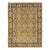 9x12 Iris Cozy Beige Geometric Modern Hand Knotted Wool Carpet Rug For Sale