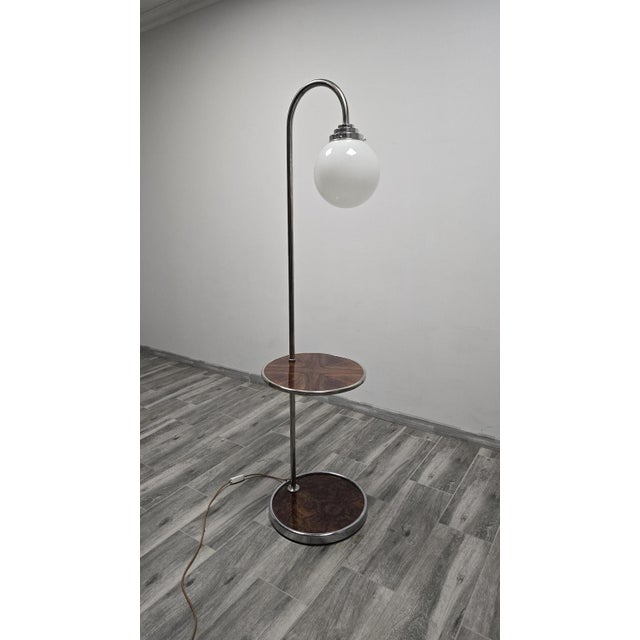 Mid-Century Floor Lamp, in Very Good conditions. Designed 1960 to 1969 European Plug (up to 250V).The wiring of this item...