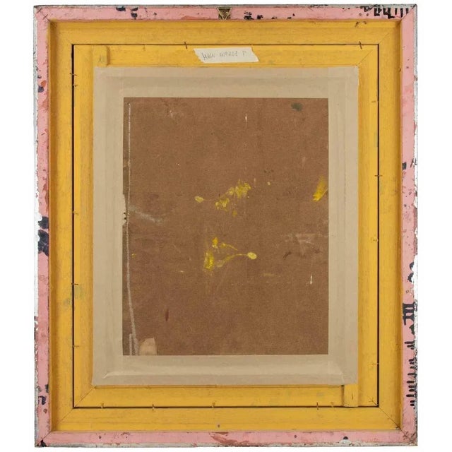 Sirio Pellegrini, Mary and Child Jesus, Oil on Panel, 1965 For Sale - Image 4 of 5