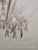 Waterford Crystal Vintage Waterford Fleur De Lis S Curved Cut Crystal 5 Arm 5 Light Chandelier For Sale - Image 4 of 12