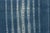 African Vintage African Moss "Arbinda Ridge" Indigo Throw For Sale - Image 3 of 6