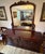 Reproduction solid Mahogany french polished classic English Victorian style dining room sideboard. The item was self...