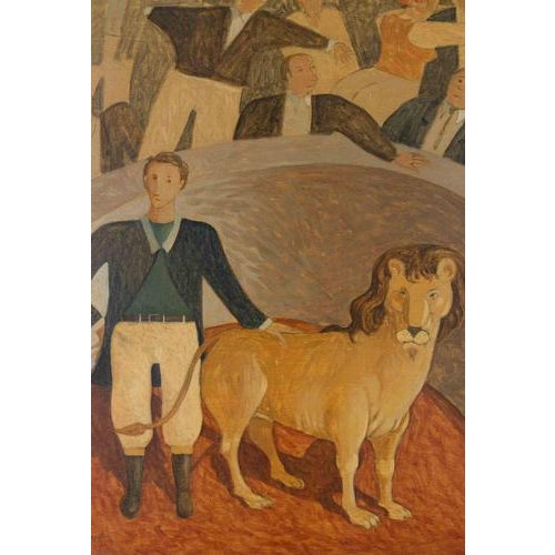 Oil on canvas realized by Alberto Gallerati (b. 1945) in 1970s. Hand signed. Very good condition. This piece is attributed...