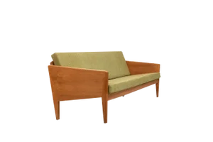 Vintage Oak Sofa by Illum Wikkelsø for Søren Willadsen’s Møbelfabrik, 1950s