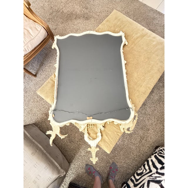 Early 20th Century Chinese Chippendale Carved Gilt Wood Mirror With Ho-Ho Birds For Sale - Image 11 of 11