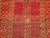 Tribal Near Square Size Vintage Turkmen Tekke Ensi in Prayer Pattern in Red, Navy, Ivory, Blue For Sale - Image 3 of 16