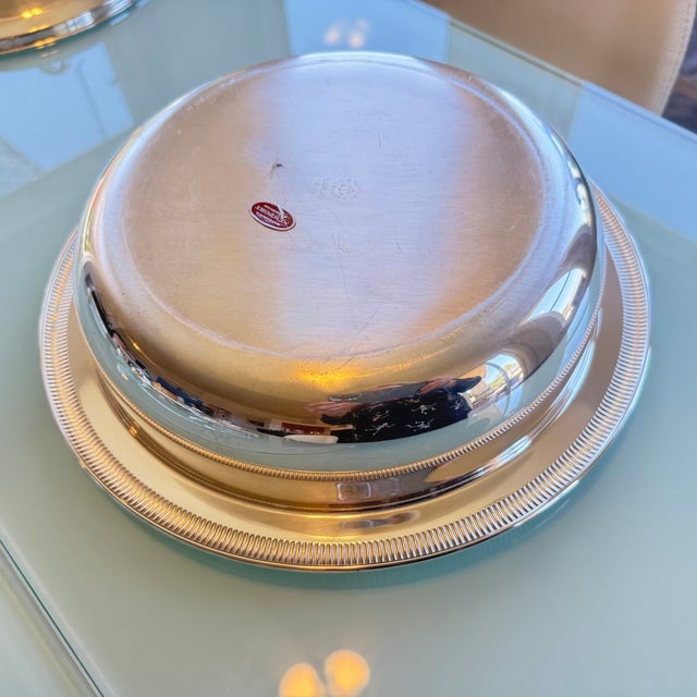 Vintage Silverplated Casserole For Sale - Image 11 of 15
