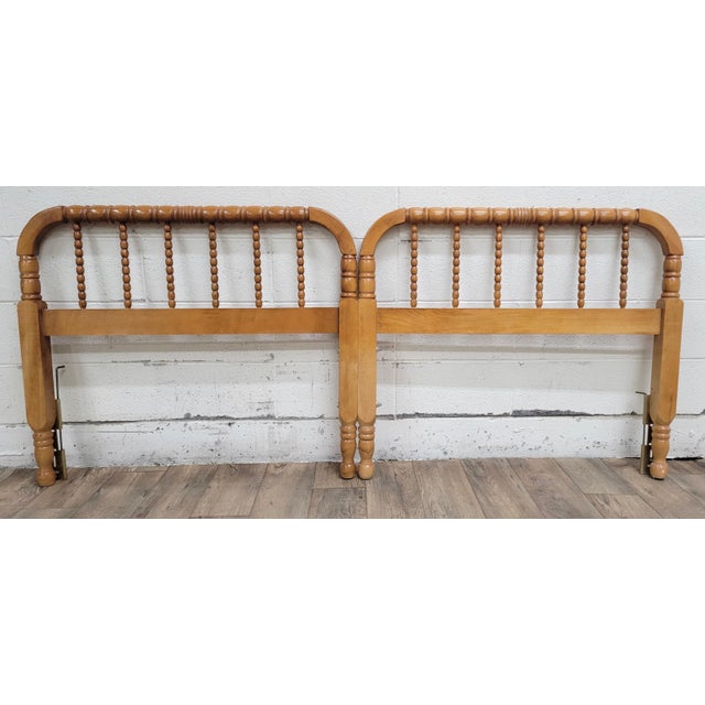 Antique King Size Jenny Lind Headboard For Sale - Image 11 of 11