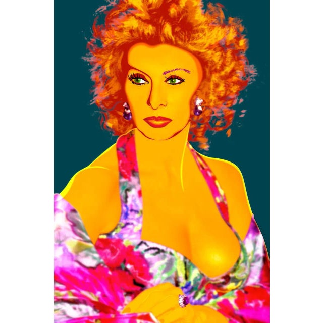 Francis Apesteguy, Sophia Loren, 2007, Digital Print For Sale