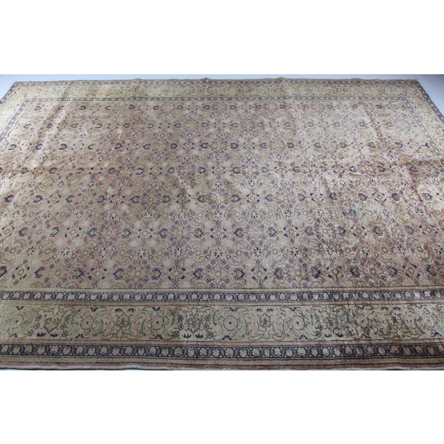 Pink 1940s Turkish Kayseri Floral Design Area Rug For Sale - Image 8 of 12