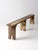 Wood Antique Primitive 9-Foot Wood Bench For Sale - Image 7 of 18