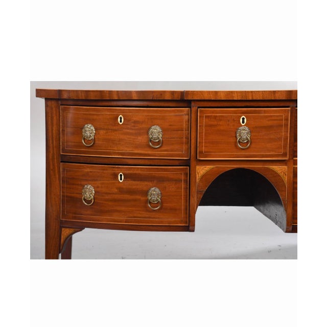 19th Century English Inlaid Sideboard Hepplewhite Mahogany For Sale In Phoenix - Image 6 of 6
