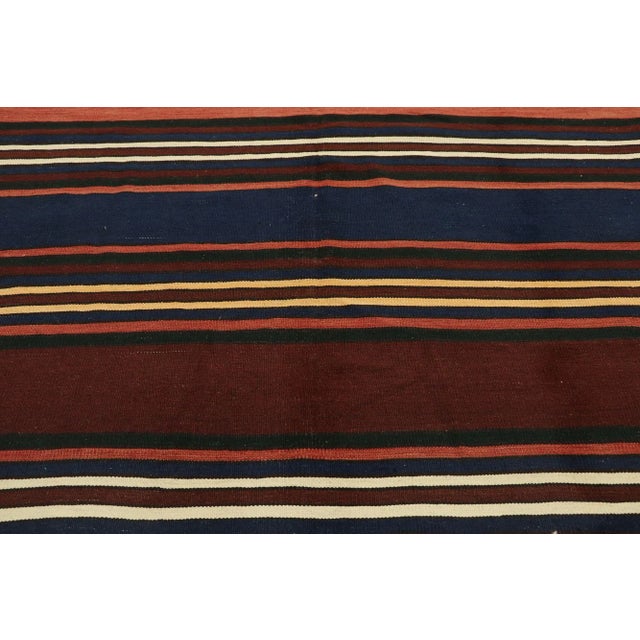 Late 20th Century Vintage Turkish Kilim Rug - 05'11 X 13'01 For Sale - Image 5 of 10