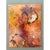 Burnt Orange Vintage Abstract Expressionist Oil Painting on Canvas For Sale - Image 8 of 12