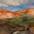 View from the Nest by Caitlin Hurd | Oil on canvas Landscape with rolling hills and clouds. For Sale