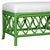 Lillian Bench - Bright Green For Sale In West Palm - Image 6 of 8