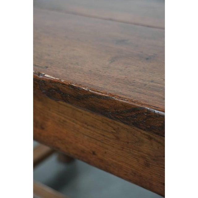 Large Antique French Farmhouse Dining Table For Sale - Image 13 of 18