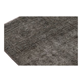 Vintage Persian Rug in Brown and Gray by Rug & Kilim For Sale
