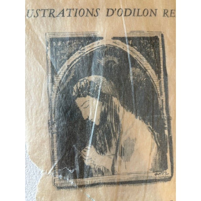 Paper 1938 Odilon Redon Illustrated “La Tentation De Saint Antoine” by Gustave Flaubert — Ambroise Vollard Edition, 1938 For Sale - Image 7 of 10