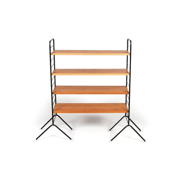 Origin: Sweden Designer: Gillis Lundgren Manufacturer: IKEA Era: 1950s Materials: Teak, Metal Measurements: 35.5″ wide x...