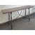 Early 20th Century Spanish 60" Console Table With Scrolling Iron Stretcher and Vasiform Legs - Early 20th Century For Sale - Image 5 of 5