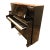 1980s Kawai Us-55 Professional Japanese Upright Grand Piano — Polished Ebony For Sale