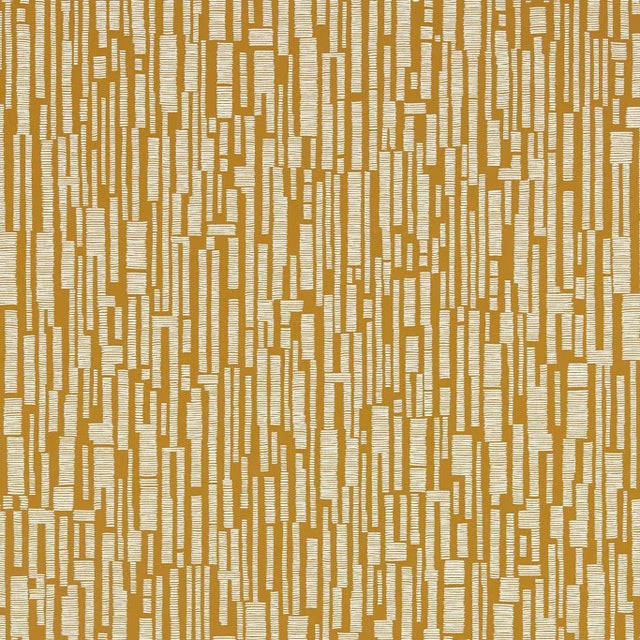 Harlequin Series Wallpaper in Saffron - a Sample For Sale