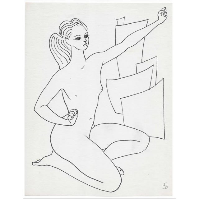 From the estate of Chicago artist James Frederic Bone (1929-2015). Signed lower right. Bone was born in Brownsville, Texas...