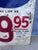 Mid-Century Modern 1950's or 60's Hand-Painted Tire Sign, 2 sided! For Sale - Image 3 of 8