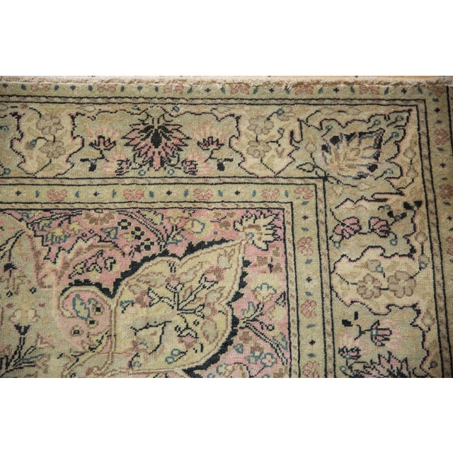Vintage Distressed Kayseri Carpet - 6'8" x 9'8" For Sale In New York - Image 6 of 10