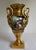Mid 19th Century 19th Century French Old Paris Gilt Porcelain Swan-Handle Urn Vases – Pair For Sale - Image 5 of 16