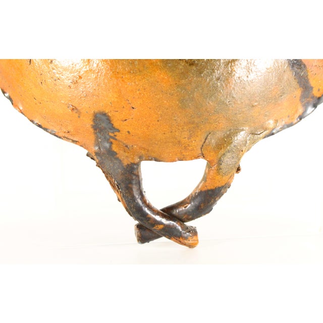 Circa 1900 Barrio De La Luz Puebla Pottery Bowl Tortoiseshell Glaze Barro Vidriado For Sale - Image 17 of 17
