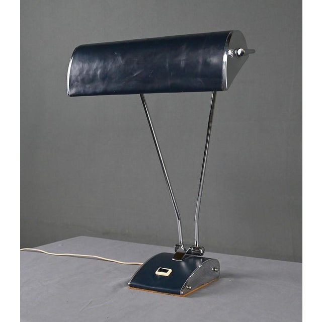 Metal Jumo Desk Lamp attributed to Eileen Gray, 1950 For Sale - Image 7 of 18