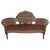 Victorian Walnut Double Ended Sofa, 1860 For Sale