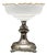 Biedermeier Silver Fruit Bowl on Stand, Austria, 1850s For Sale