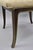Baker Furniture Company Late 20th Century William Doezema Baker Mastercraft Brass Inlay Upholstered Dining Chairs - Pair For Sale - Image 4 of 10