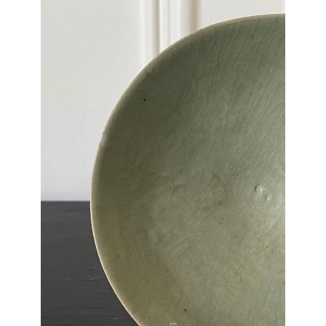 Celadon Ceramic Tea Bowl Korean Goryeo Dynasty For Sale - Image 12 of 13