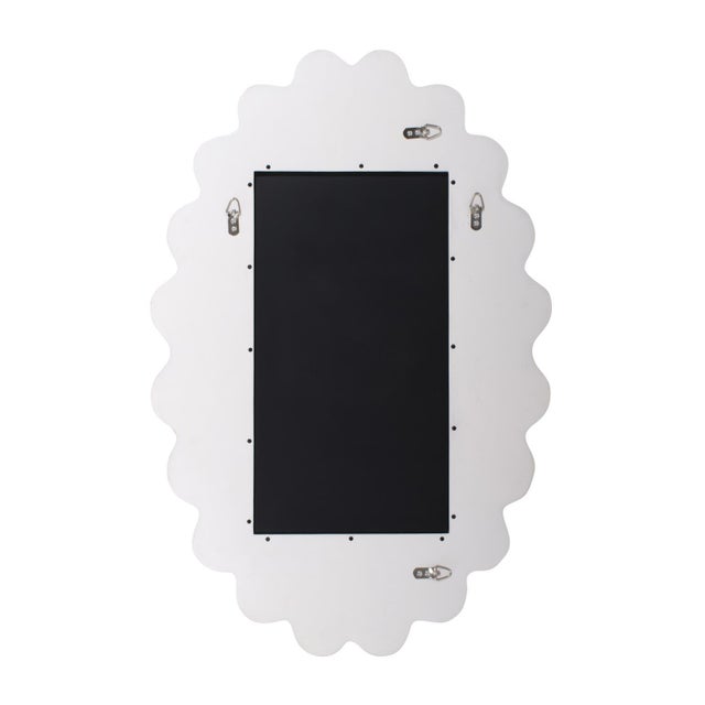 White Cloud Mirror White For Sale - Image 8 of 11