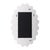 White Cloud Mirror White For Sale - Image 8 of 11