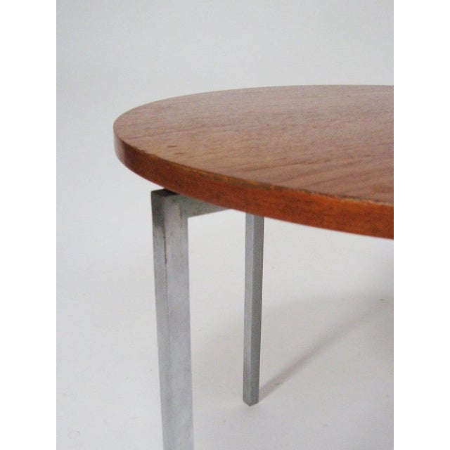 Brown Florence Knoll Side / End Table by Knoll For Sale - Image 8 of 9