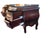 Wood Late 20th Century Pair French Louis Xv Style Bombay Nightstands For Sale - Image 7 of 18