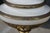 Metal Mid 20th Century Stiffel Hollywood Regency Empire White Enamel & Brass Buffet Table Lamps - Pair For Sale - Image 7 of 18