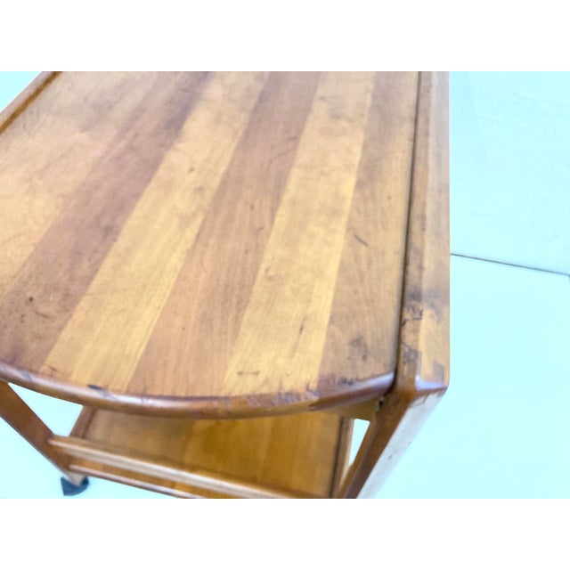 1970s Danish Teak Bar Cart by Aksel Kjersgaard, 1960s For Sale - Image 5 of 14