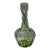 Vintage Signed Hand Made Glass Wrap-Around Vined Stem Gourd Pumpkin Vase For Sale