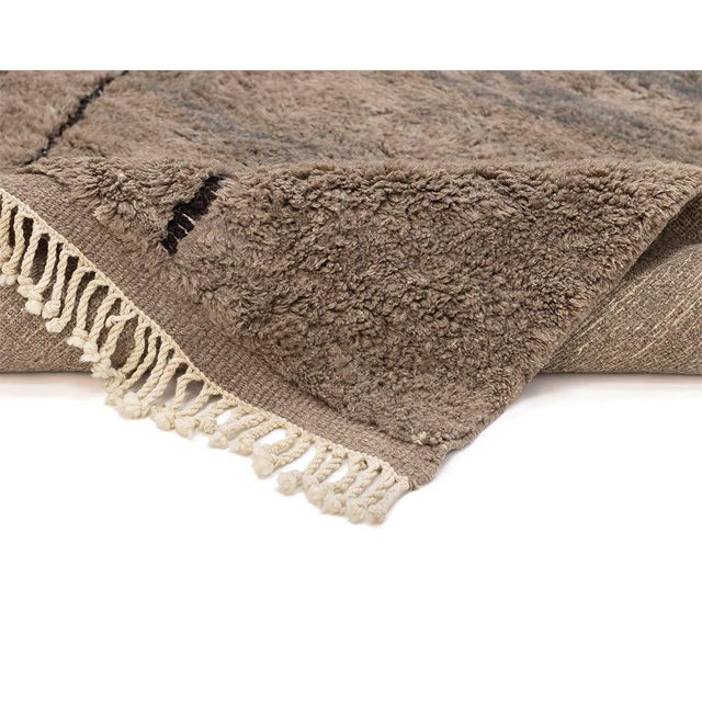 Textile Hand-Knotted Wool Premium Rug by Azele Studio For Sale - Image 7 of 11