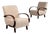 H-410 Chairs by Jindrich Halabala for Up Závody, 1930s, Set of 2 For Sale