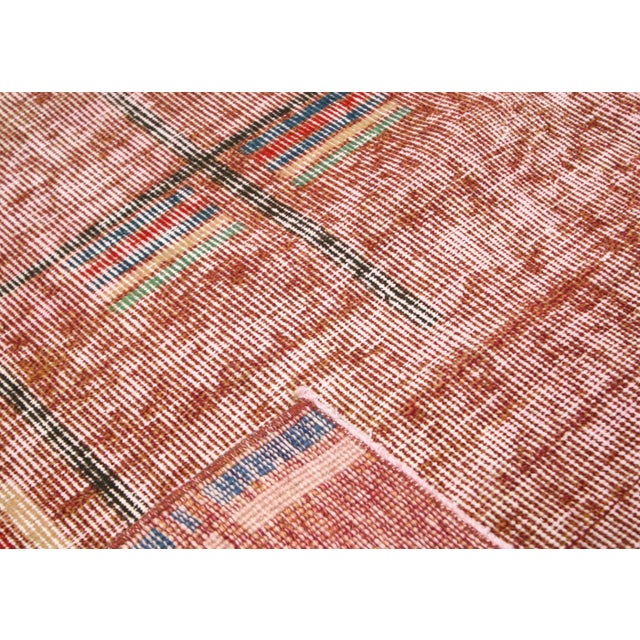 1960s Turkish Mid-Century-Modern Rug For Sale - Image 4 of 5