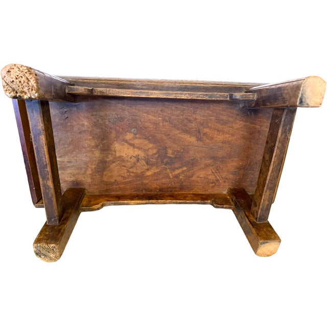 Antique Chinese Low Country Footstool For Sale - Image 15 of 16