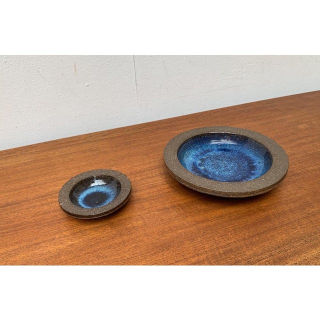 Ceramic Mid-Century Danish Studio Pottery Bowls from Michael Andersen, Bornholm, 1960s, Set of 2 For Sale - Image 7 of 18
